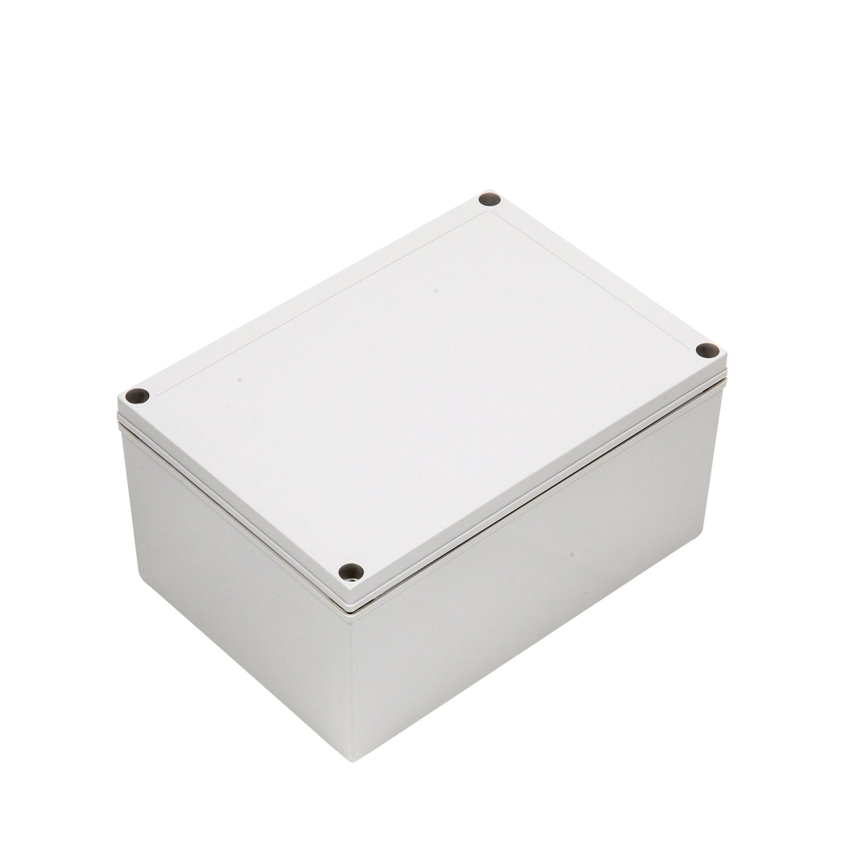 Boxco M-Series 7.09 x 10.04 x 4.92 Inches(180 x 255 x 125mm) Plastic Enclosure, IP67, IK08, PC, Grey Cover, Screw Type - PHOTO 2