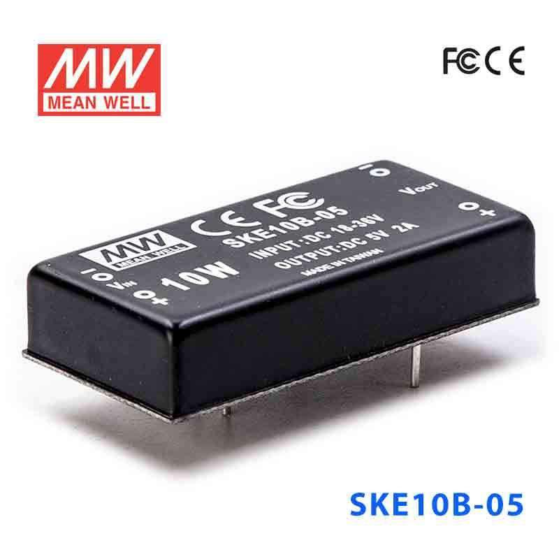 Mean Well SKE10B-05 DC-DC Converter - 10W - 18~36V in 5V out 2A