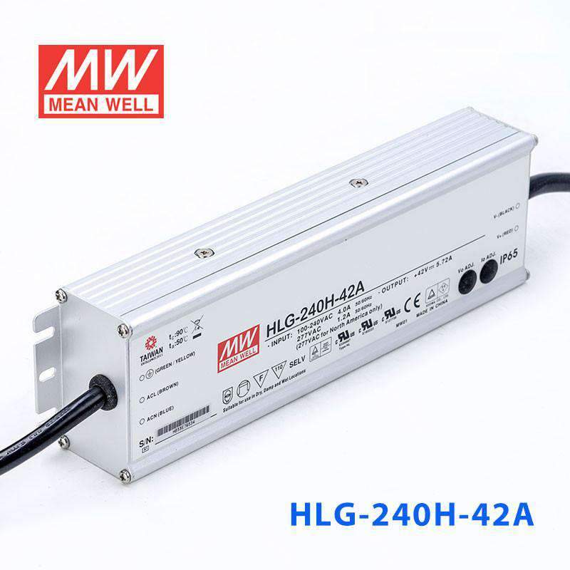 Mean Well HLG-240H-42A Power Supply 240W 42V - Adjustable - PHOTO 1