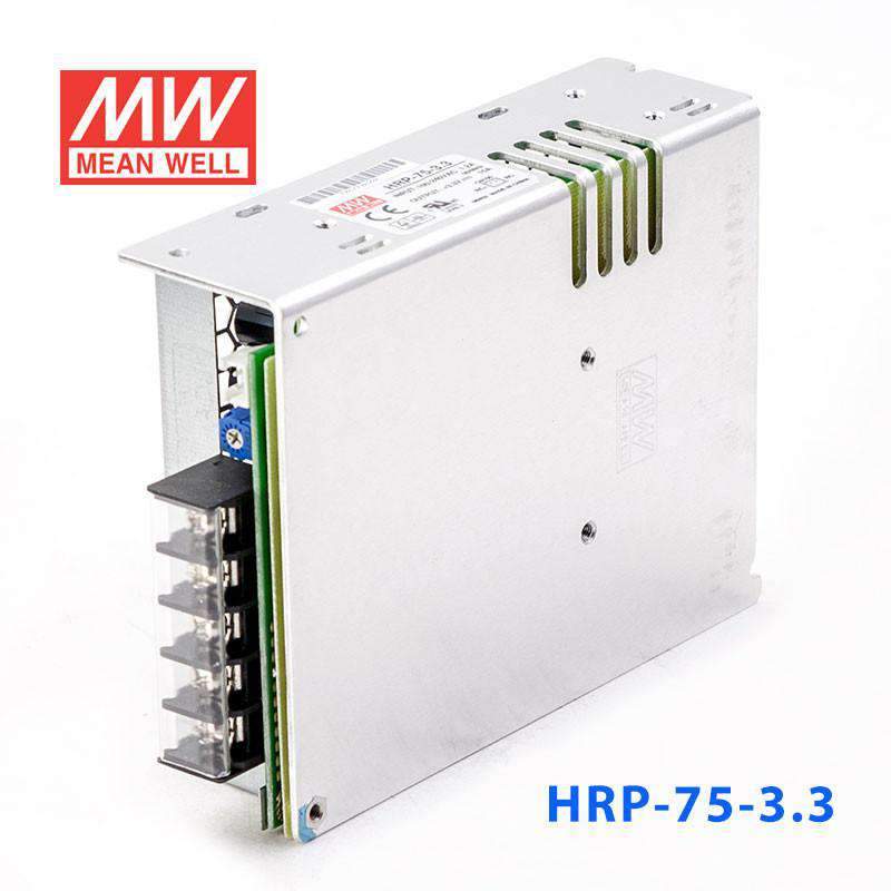 Mean Well HRP-75-3.3 Power Supply 49.5W 3.3V 15A - PHOTO 1