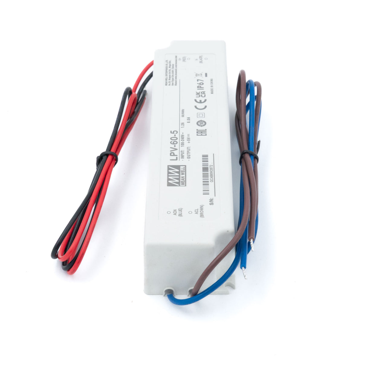 Mean Well LPV-60-5 Power Supply 60W 5V - PHOTO 3