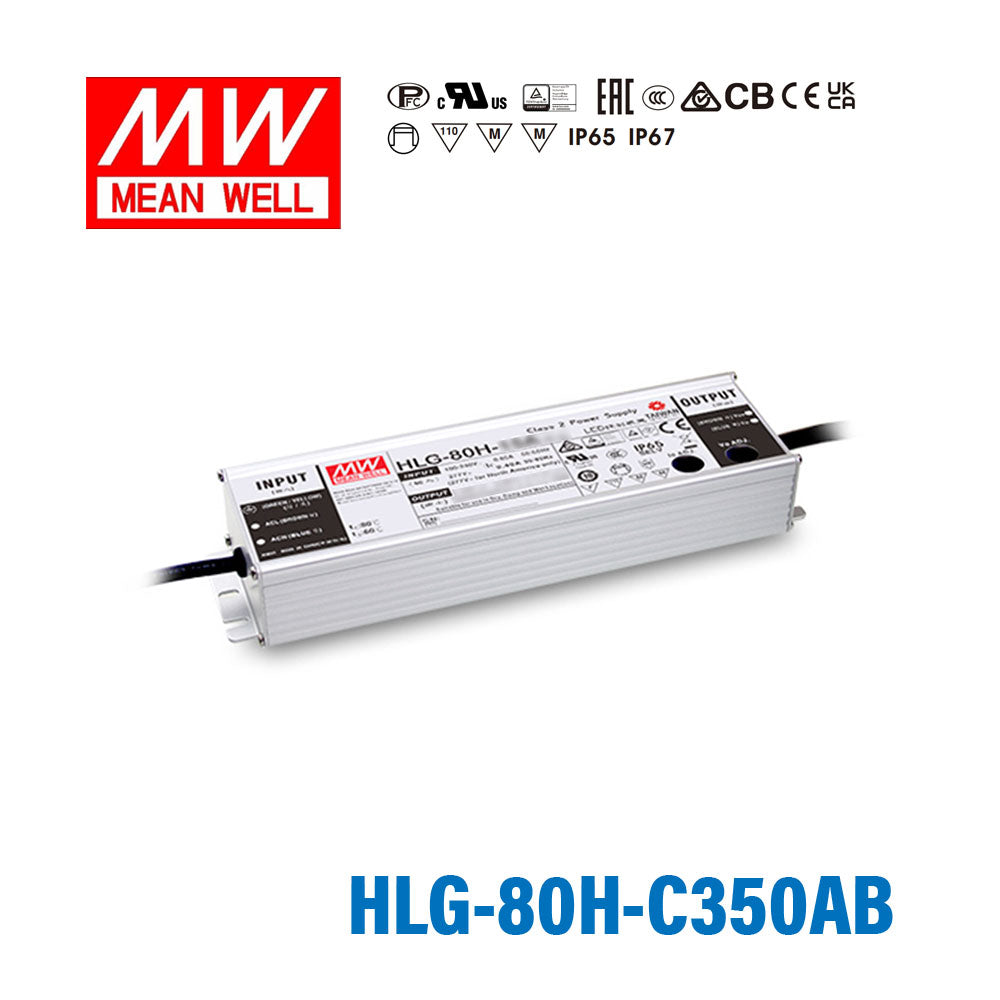 Mean Well HLG-C Series LED Power Supply 350mA (70~150W)
