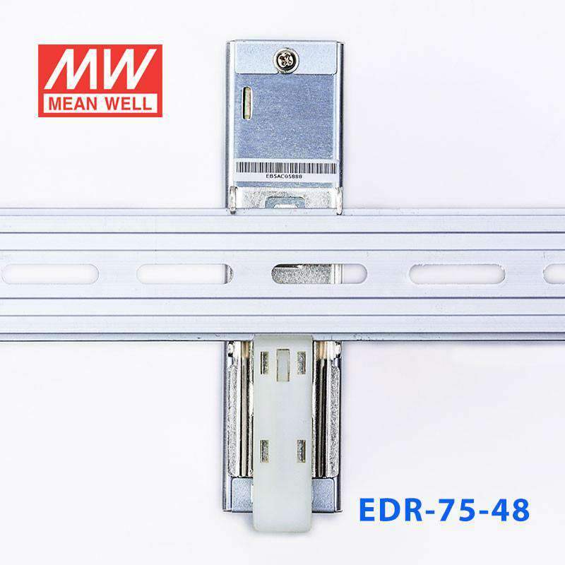 Mean Well EDR-75-48 Single Output Industrial Power Supply 75W 48V 1.6A - DIN Rail - PHOTO 4