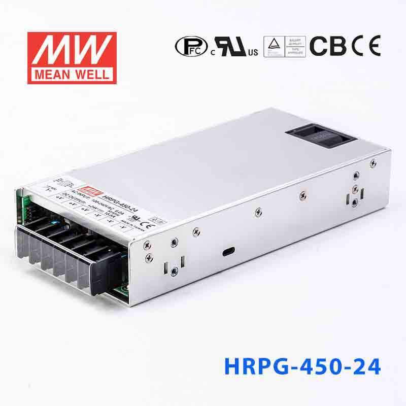 Mean Well HRPG-450-24 Power Supply 451.2W 24V 18.8A