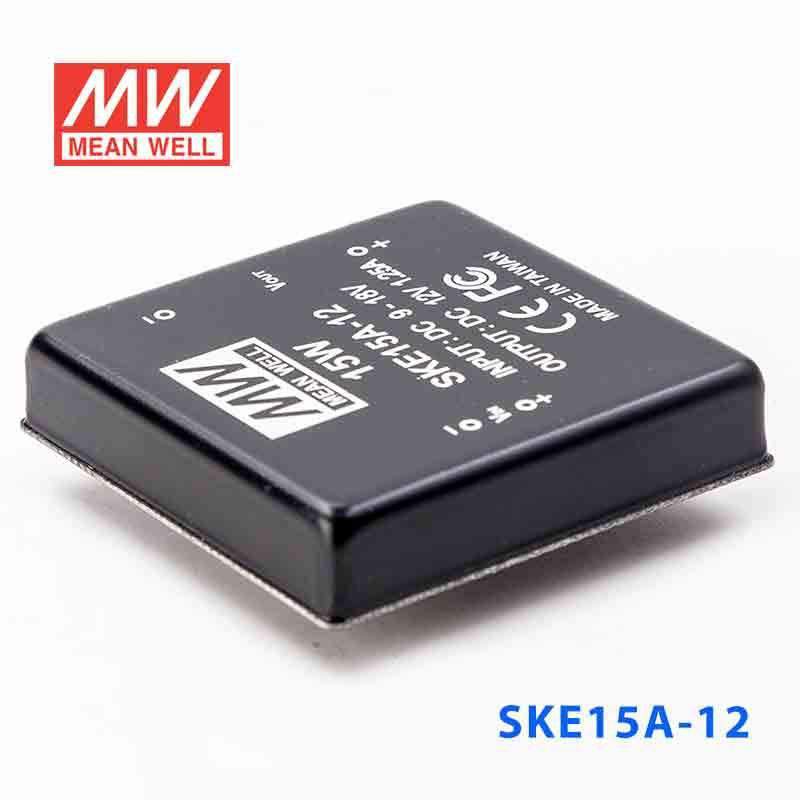 Mean Well SKE15A-12 DC-DC Converter - 15W - 9~18V in 12V out - PHOTO 1