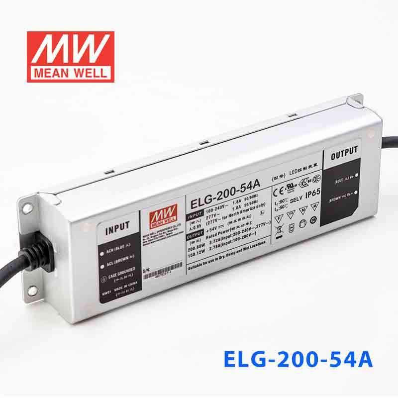 Mean Well ELG-200-54A Power Supply 200W 54V - Adjustable - PHOTO 1