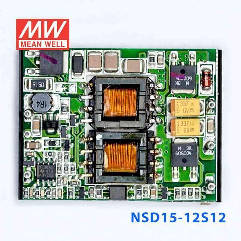 Mean Well NSD15-12S12 DC-DC Converter - 15W - 9.4~36V in 12V out 1.25A - PHOTO 4