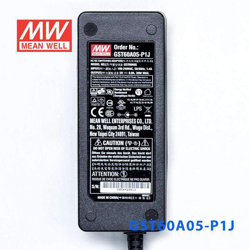 Mean Well GST60A05-P1J Power Supply 30W 5V - PHOTO 2