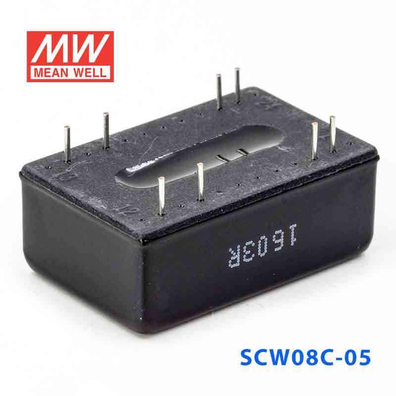 Mean Well SCW08C-05 DC-DC Converter - 8W 36~72V DC in 5V out 1.6A - PHOTO 3