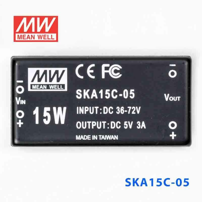 Mean Well SKA15C-05 DC-DC Converter - 15W - 36~72V in 5V out 3A - PHOTO 2