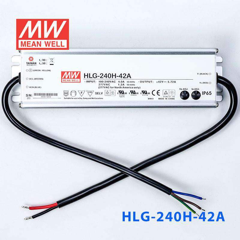 Mean Well HLG-240H-42A Power Supply 240W 42V - Adjustable - PHOTO 2