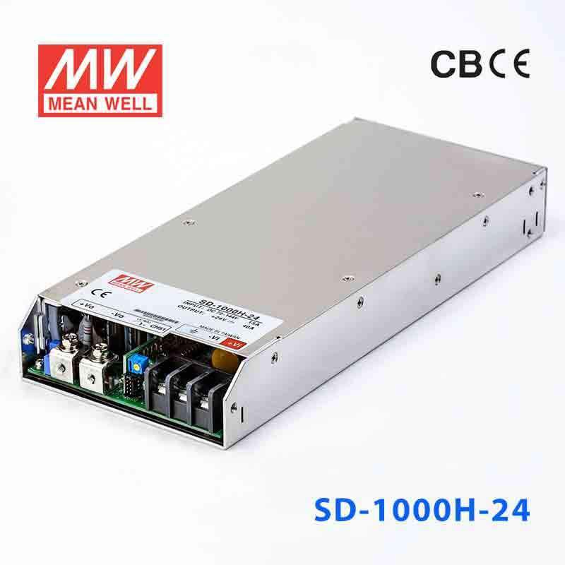 Mean Well SD-1000H-24 DC-DC Converter - 980W - 72~144V in 24V out 40A