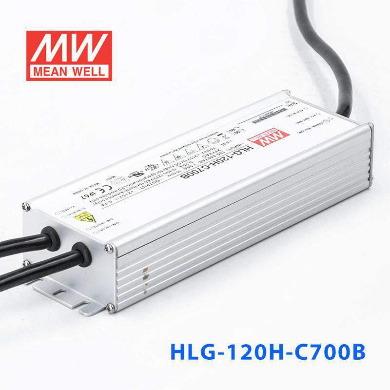Mean Well HLG-120H-C700B Power Supply 150.5W 700mA - Dimmable - PHOTO 3