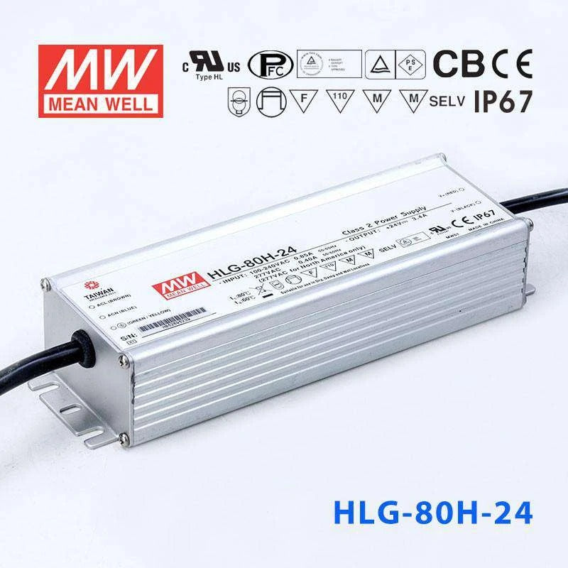 Mean Well HLG Series LED Power Supply 24V (40~150W)