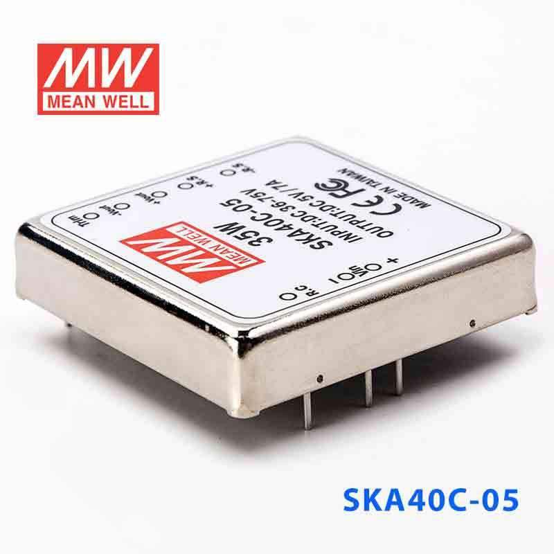 Mean Well SKA40C-05 DC-DC Converter - 35W - 36~75V in 5V out 7A - PHOTO 1