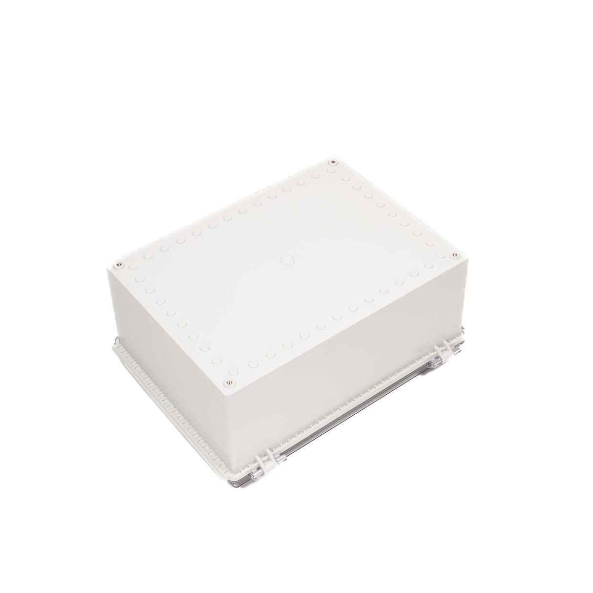 Boxco P-Series 11.81 x 15.75 x 7.09 Inches(300 x 400 x 180mm) Plastic Enclosure, IP67, IK08, PC, Transparent Cover, Molded Hinge and Latch Type - PHOTO 2