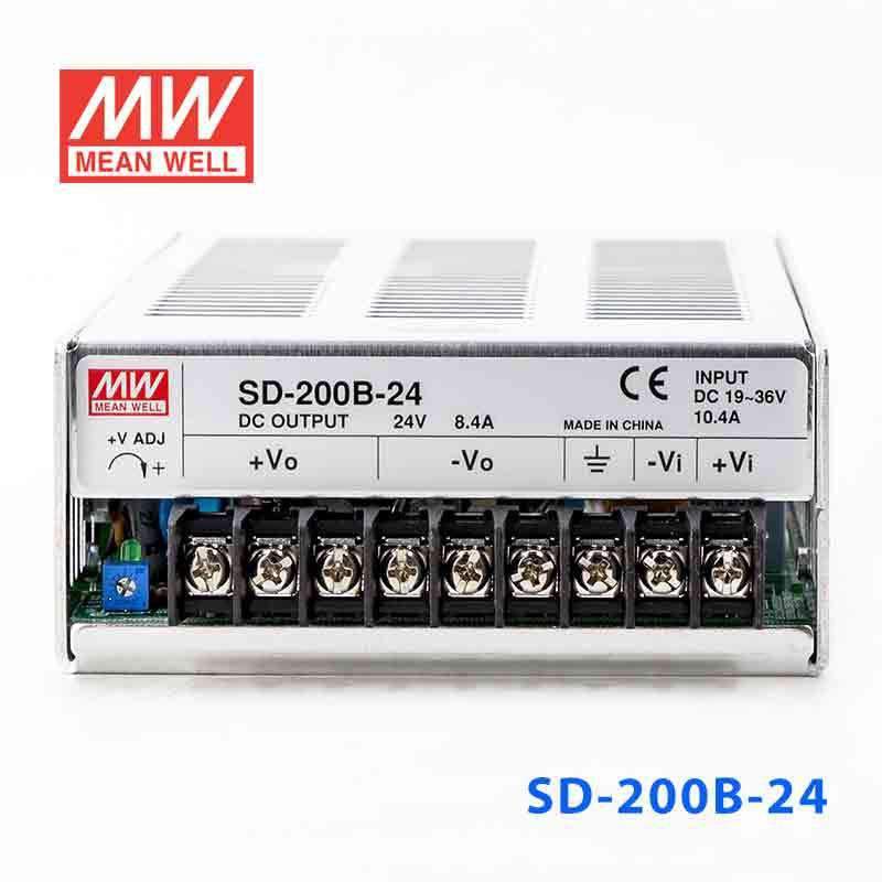 Mean Well SD-200B-24 DC-DC Converter - 200W - 19~36V in 24V out - PHOTO 2