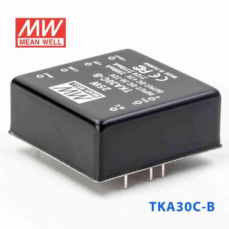 Mean Well TKA30C-B DC-DC Converter - 25W - 36~72V in ±12V out - PHOTO 1
