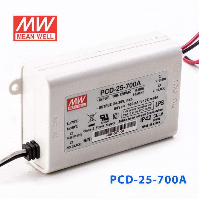 Mean Well PCD-25-700A Power Supply 25W 700mA - PHOTO 1