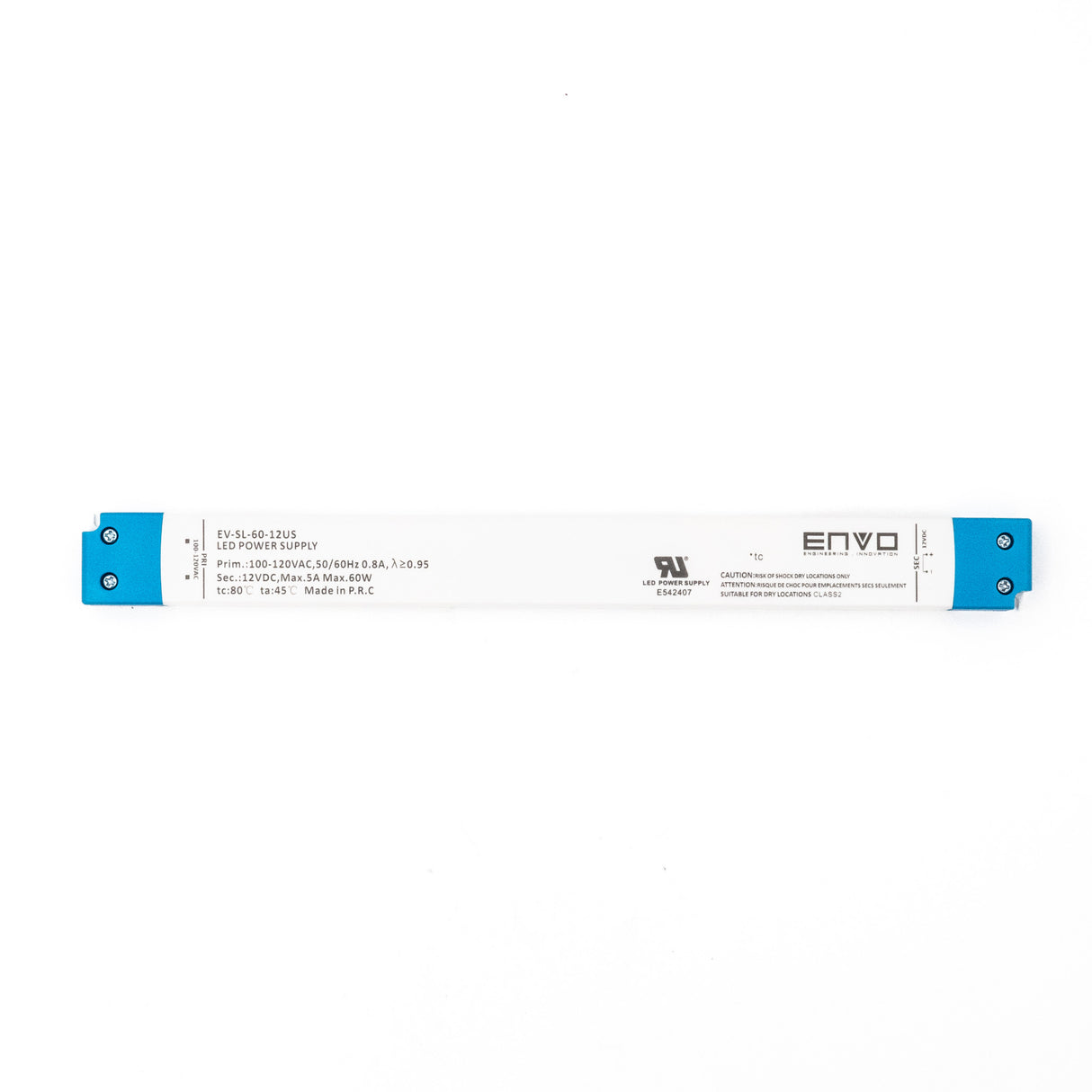 ENVO EV-SL-60-12US Linear Type LED Driver 60W 12V - PHOTO 1