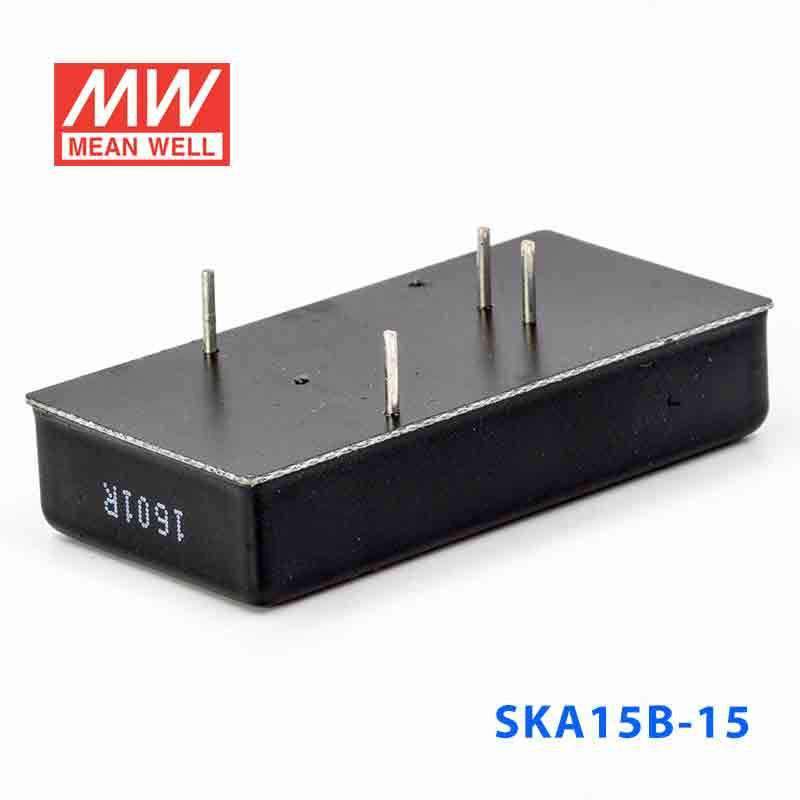 Mean Well SKA15B-15 DC-DC Converter - 15W - 18~36V in 15V out 1A - PHOTO 3