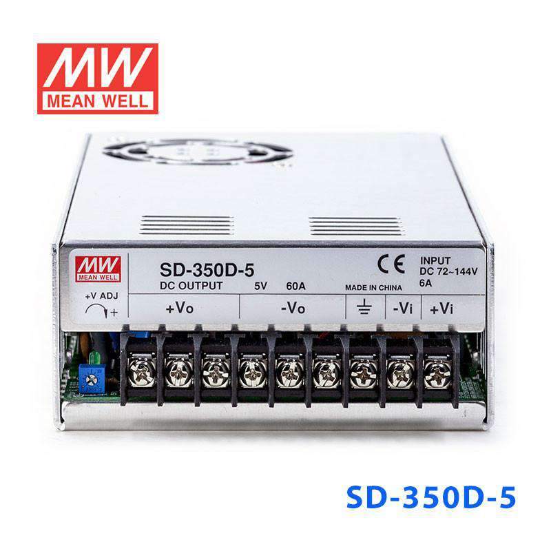 Mean Well SD-350D-5 DC-DC Converter - 280W - 72~144V in 5V out 60A - PHOTO 2