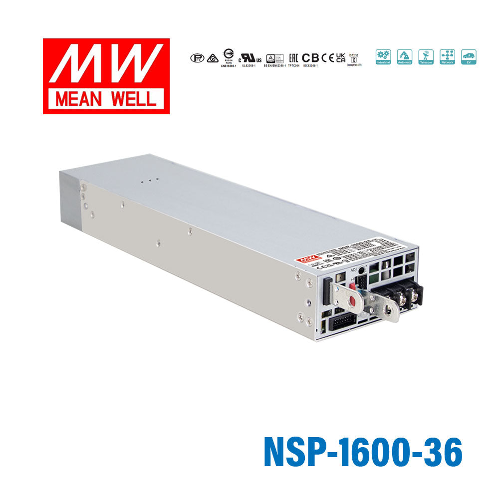 Mean Well NSP-1600-36 1602W 36V Compact Power Supply