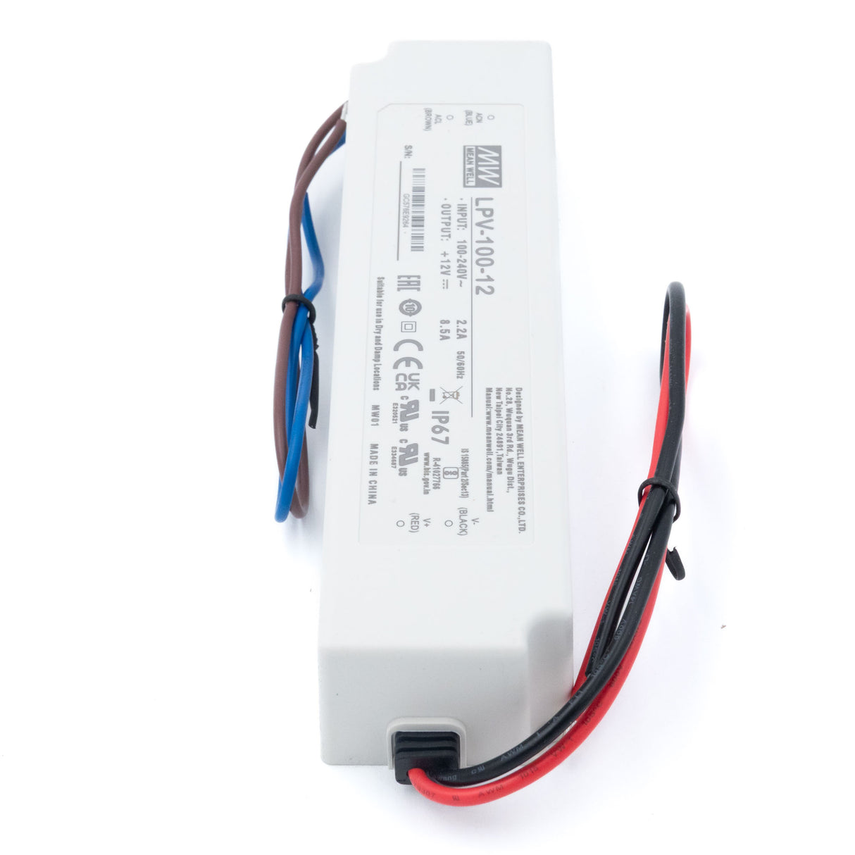 Mean Well LPV-100-12 Power Supply 100W 12V - PHOTO 2