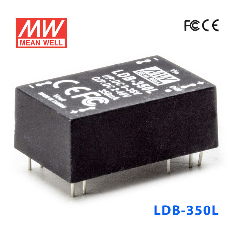 Mean Well LDB-300L DC/DC LED Driver CC 300mA - Buck-boost