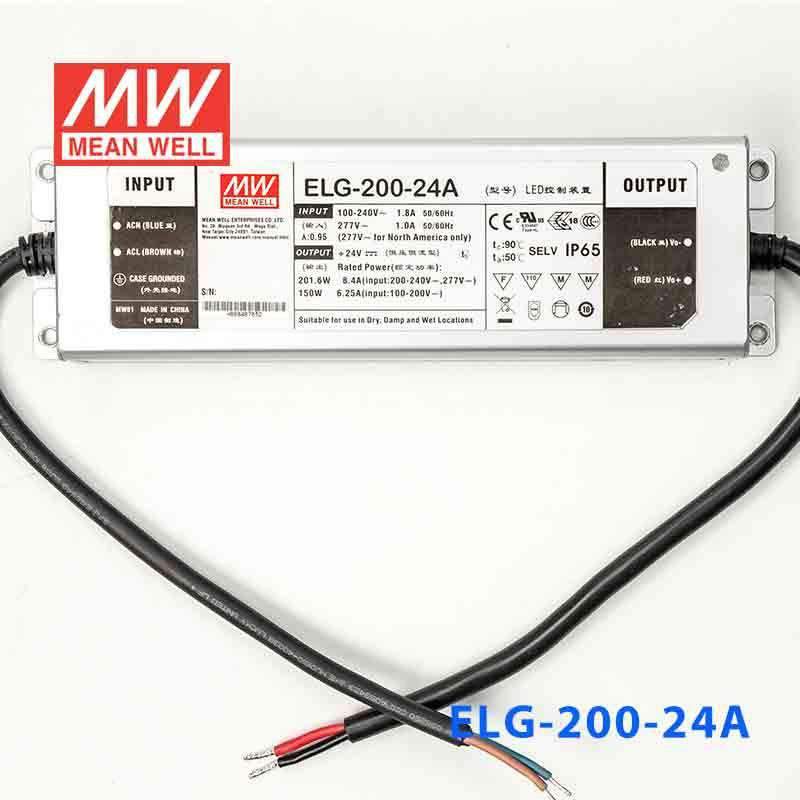 Mean Well ELG-200-24A Power Supply 200W 24V - Adjustable 8.4A - PHOTO 2