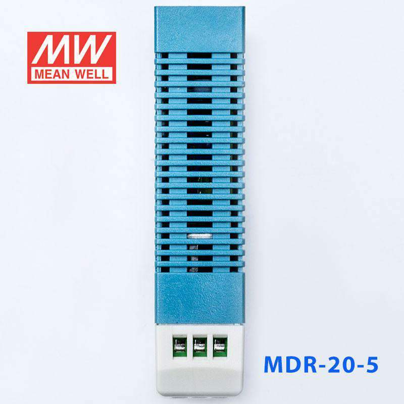 Mean Well MDR-20-5 Single Output Industrial Power Supply 20W 5V 3A - DIN Rail - PHOTO 3