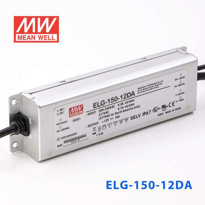 Mean Well ELG-150-12DA Power Supply 120W 12V - DALI - PHOTO 1