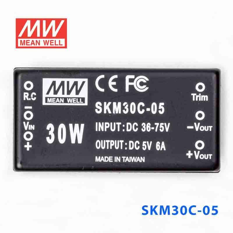 Mean Well SKM30C-05 DC-DC Converter - 30W - 36~75V in 5V out 6A - PHOTO 2