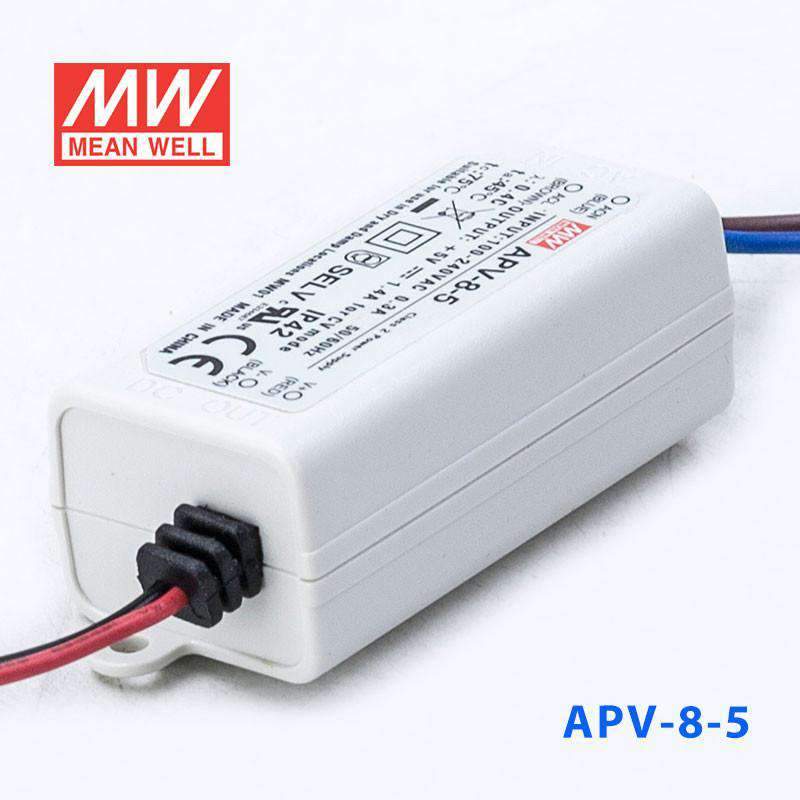 Mean Well APV-8-5 Power Supply 8W 5V - PHOTO 1