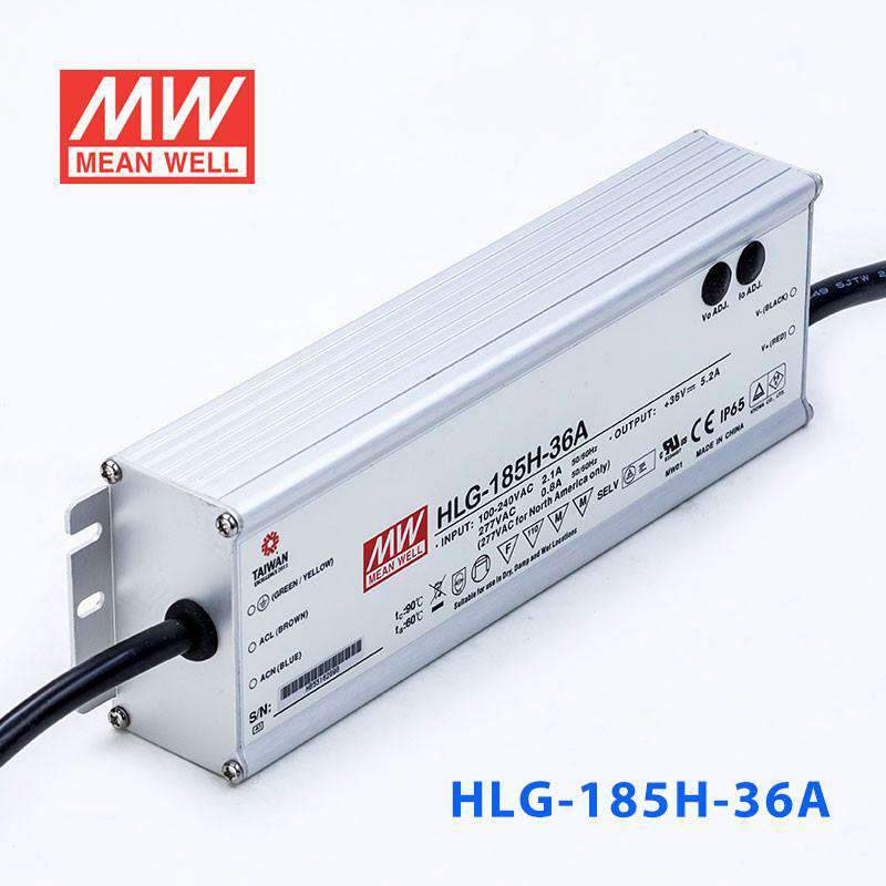 Mean Well HLG-185H-36A Power Supply 185W 36V - Adjustable - PHOTO 1