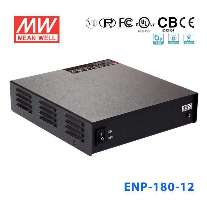 Mean Well ENP-180-12 Desktop Type Chargers 180W 13.8V 13A - Level VI Power Supply