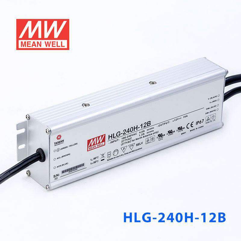 Mean Well HLG-240H-12B Power Supply 192W 12V - Dimmable - PHOTO 1