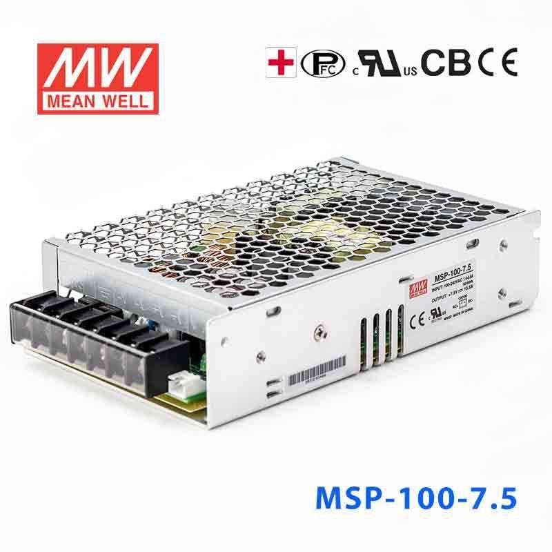 Mean Well MSP-100-7.5 Power Supply 101.3W 7.5V