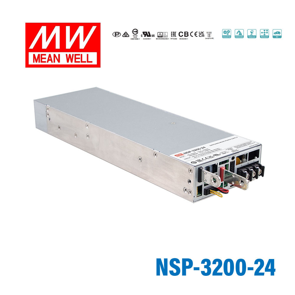 Mean Well NSP-3200-24 3192W 24V Compact Power Supply