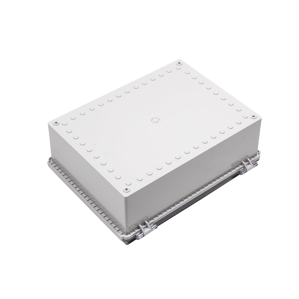 Boxco P-Series 24.80 x 32.68 x 11.22 Inches(630 x 830 x 285mm) Plastic Enclosure, IP67, IK08, ABS, Transparent Cover, Molded Hinge and Latch Type - PHOTO 2