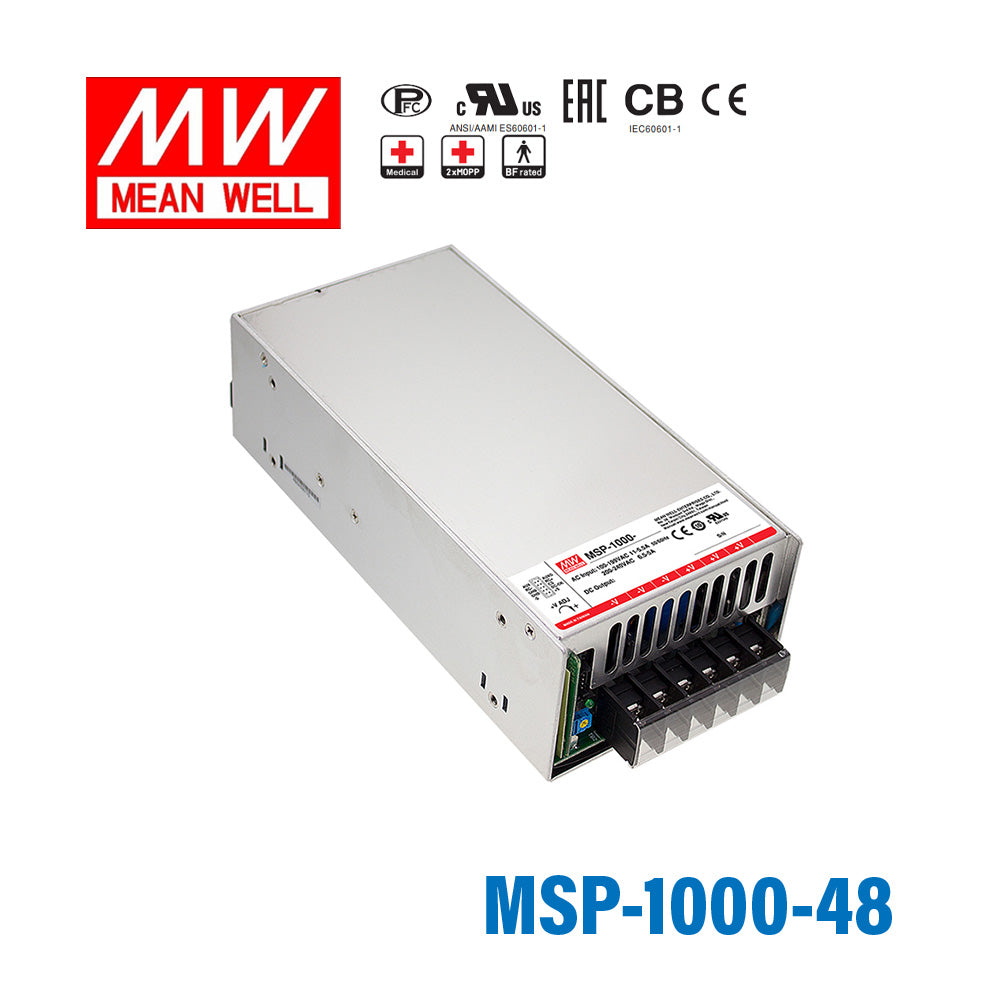 Mean Well MSP-1000-48 Power Supply 1008W 48V 21A