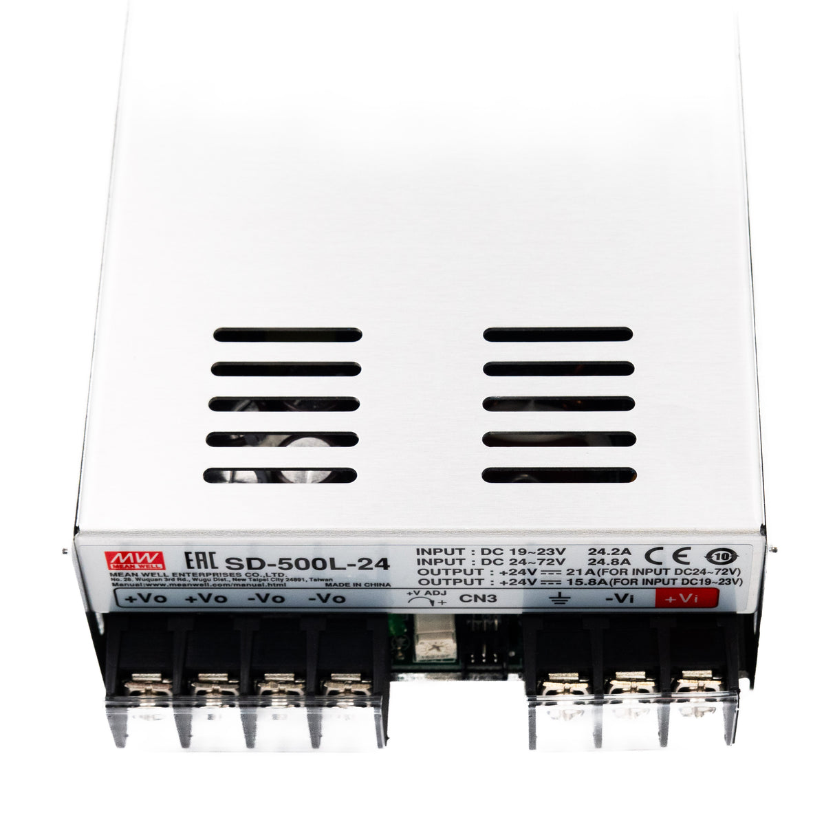 Mean Well SD-500L-24 DC-DC Converter - 500W - 19~72V in 24V out - PHOTO 1