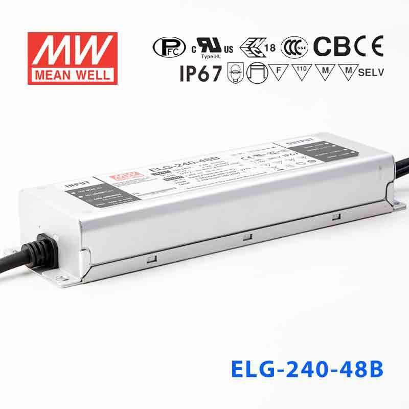 Mean Well ELG-240-48B Power Supply 240W 48V - Dimmable