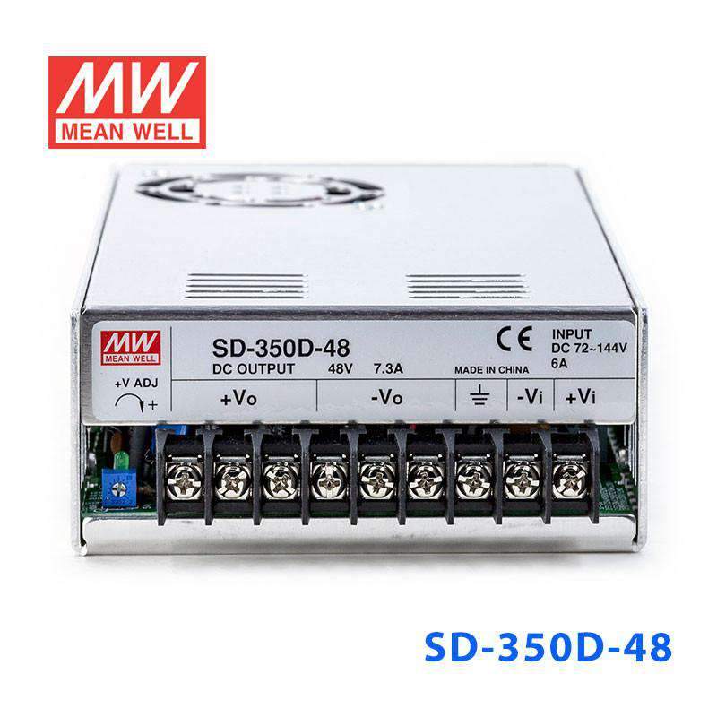 Mean Well SD-350D-48 DC-DC Converter - 350W - 72~144V in 48V out 7.3A - PHOTO 2
