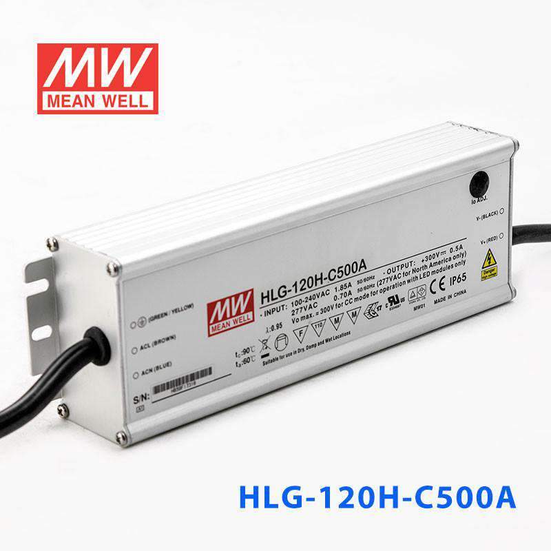 Mean Well HLG-120H-C500A Power Supply 150W 500mA - Adjustable - PHOTO 1