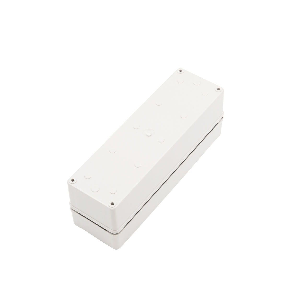 Boxco S-Series 3.15 x 9.84 x 3.35 Inches(80 x 250 x 85mm) Plastic Enclosure, IP67, IK08, PC, Grey Cover, Screw Type - PHOTO 2