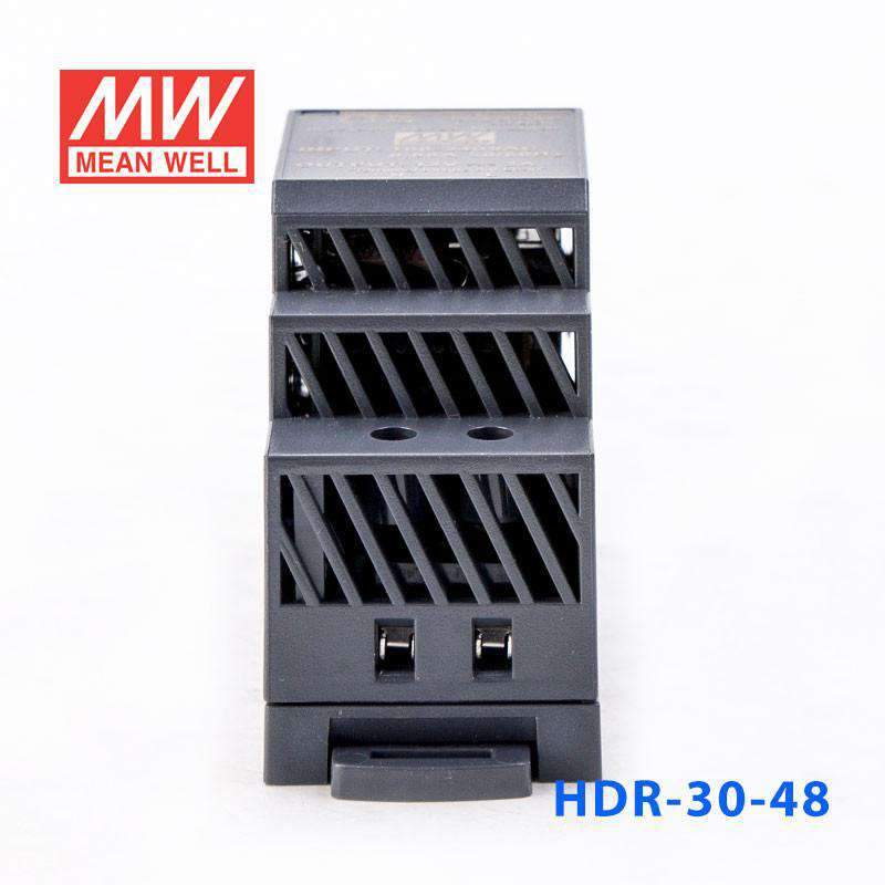 Mean Well HDR-30-48 Ultra Slim Step Shape Power Supply 30W 48V - DIN Rail - PHOTO 4
