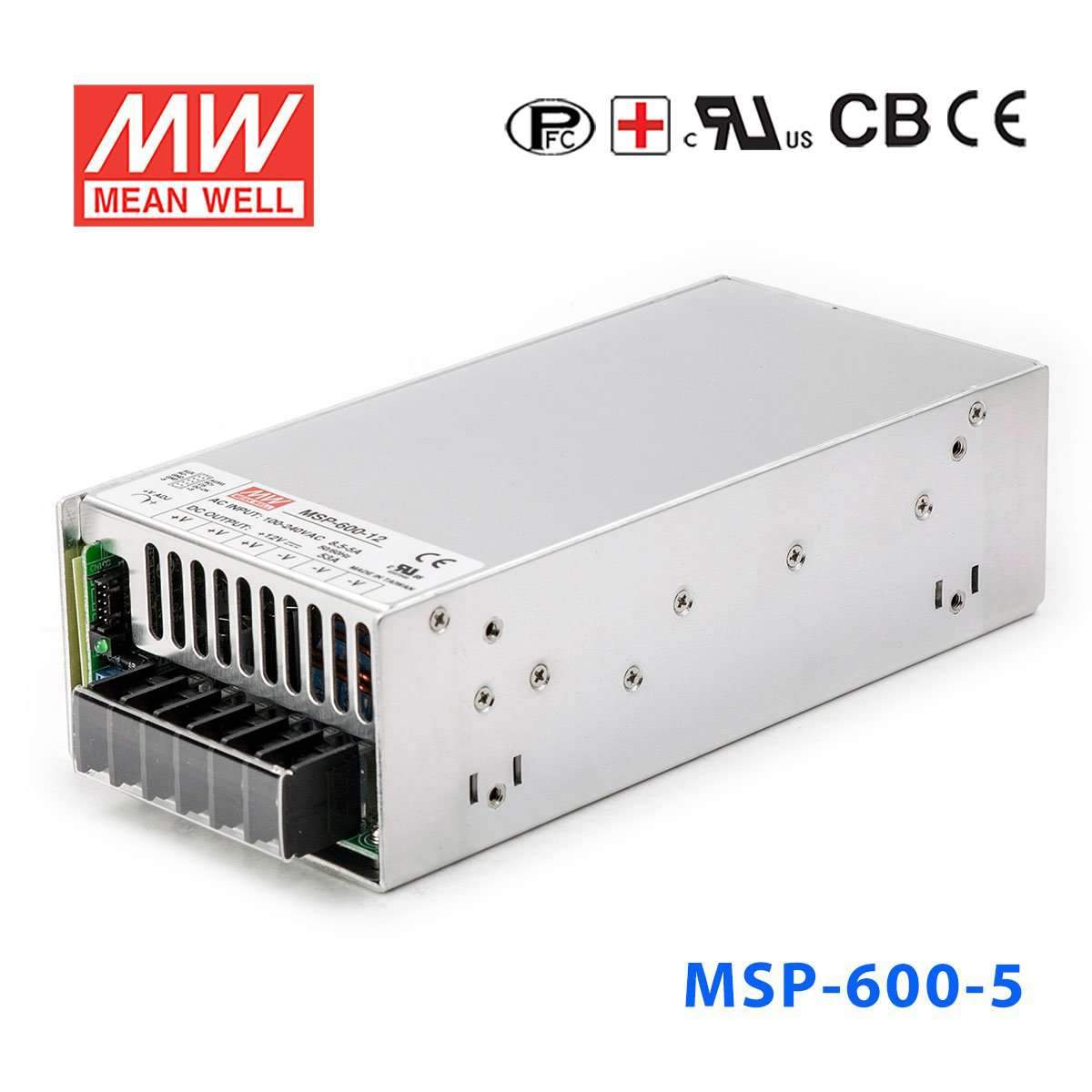 Mean Well MSP-600-5 Power Supply 600W 5V