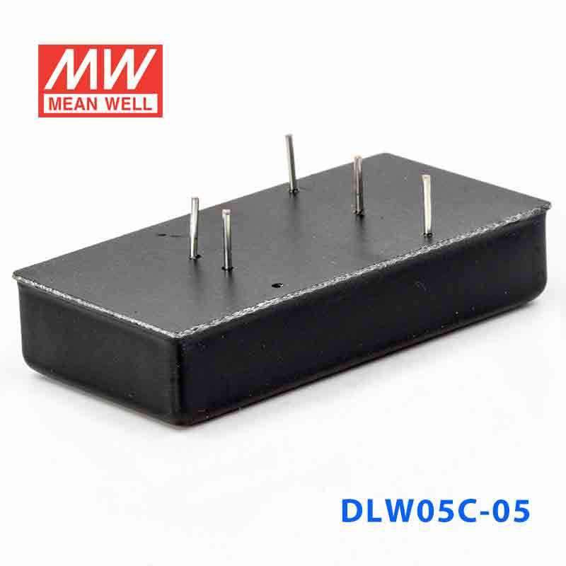Mean Well DLW05C-05 DC-DC Converter - 5W - 36~72V in ±5V out 500mA - PHOTO 4
