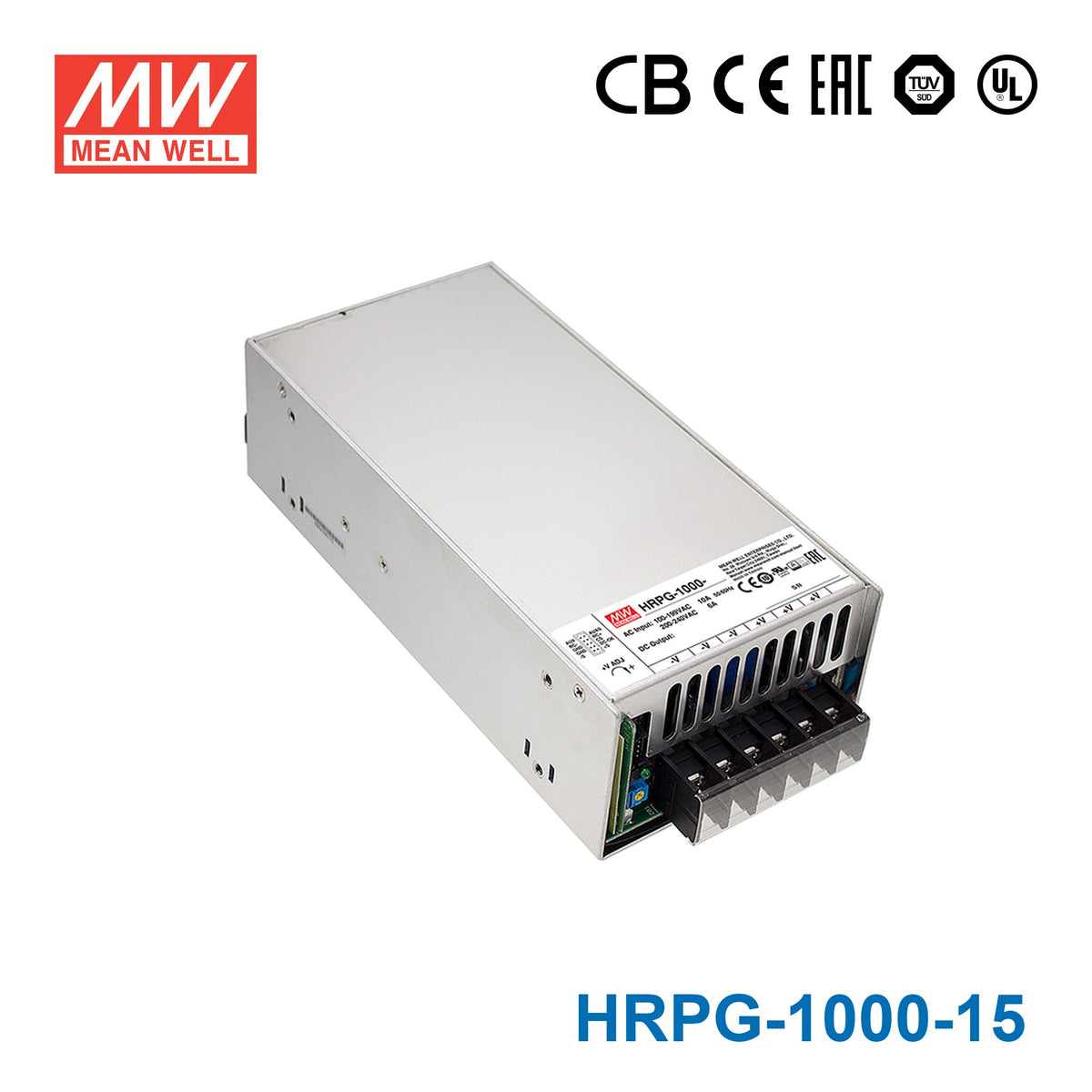 Mean Well HRPG-1000-15 Power Supply 960W 15V 64A
